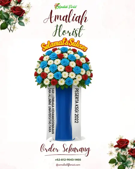 Standing Flowers Gedung Agung